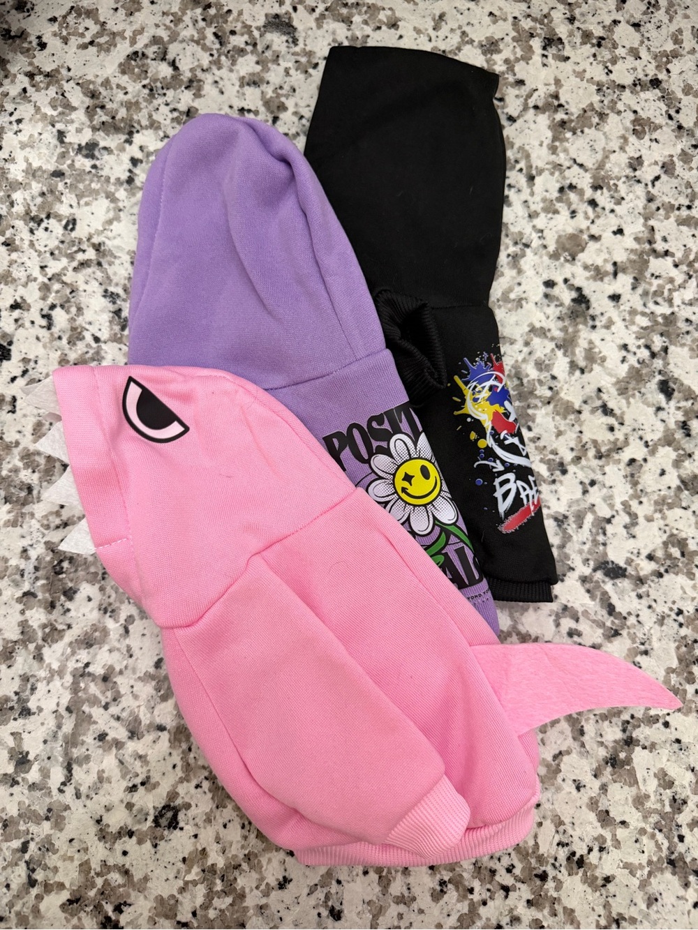 Hooded Pet Sweatshirts Bundle. XXS